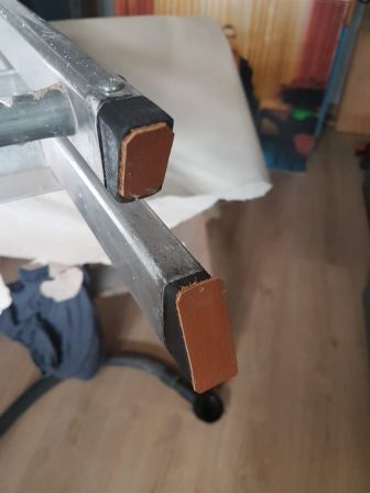 Photo: Thomas Schürmann - Repair folding ladder: klappleiter-8